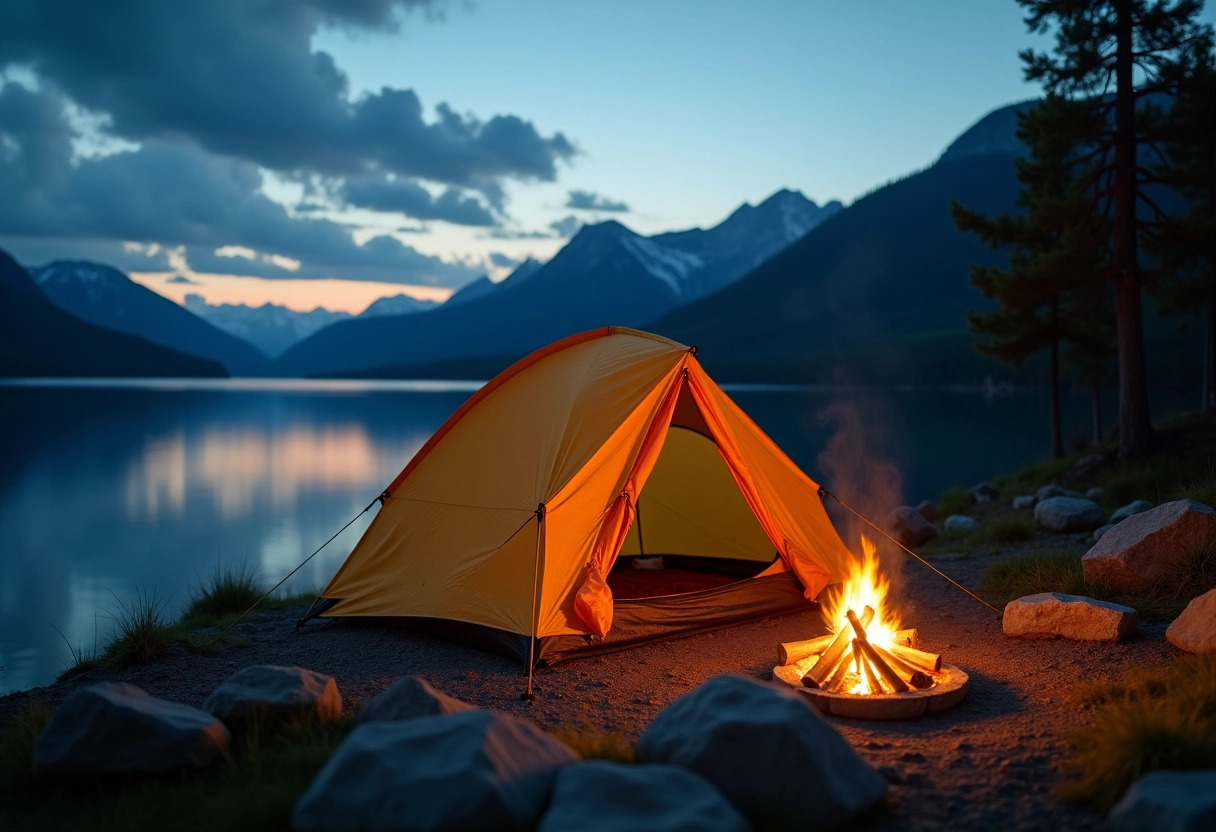 tente camping