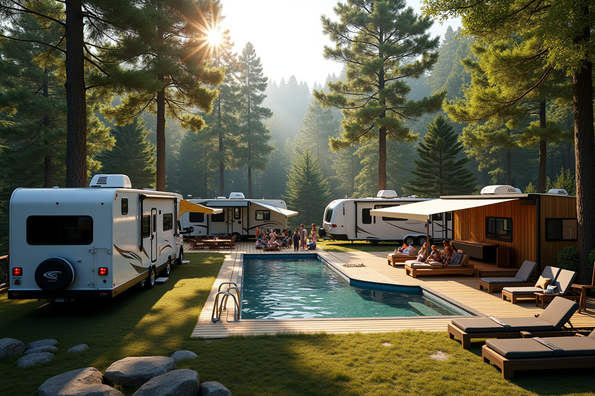 camping luxe